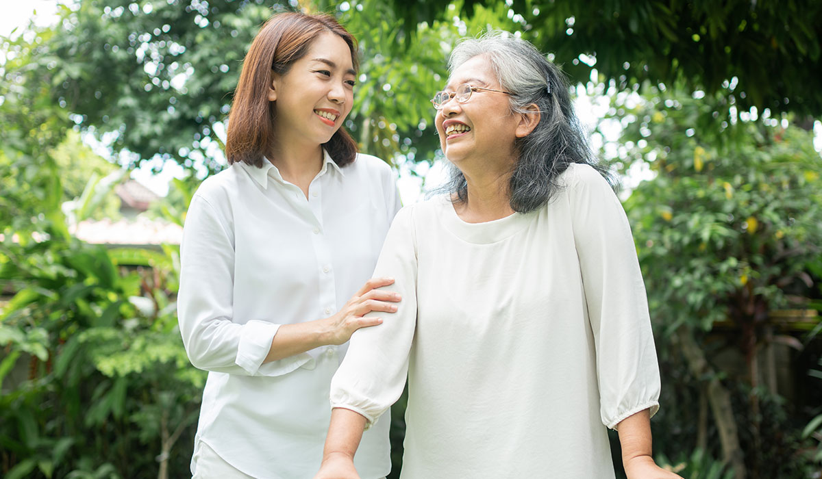 World Dementia Day, Elderly Asian Woman