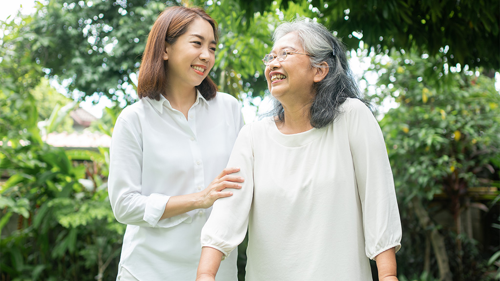 World Dementia Day, Elderly Asian Woman